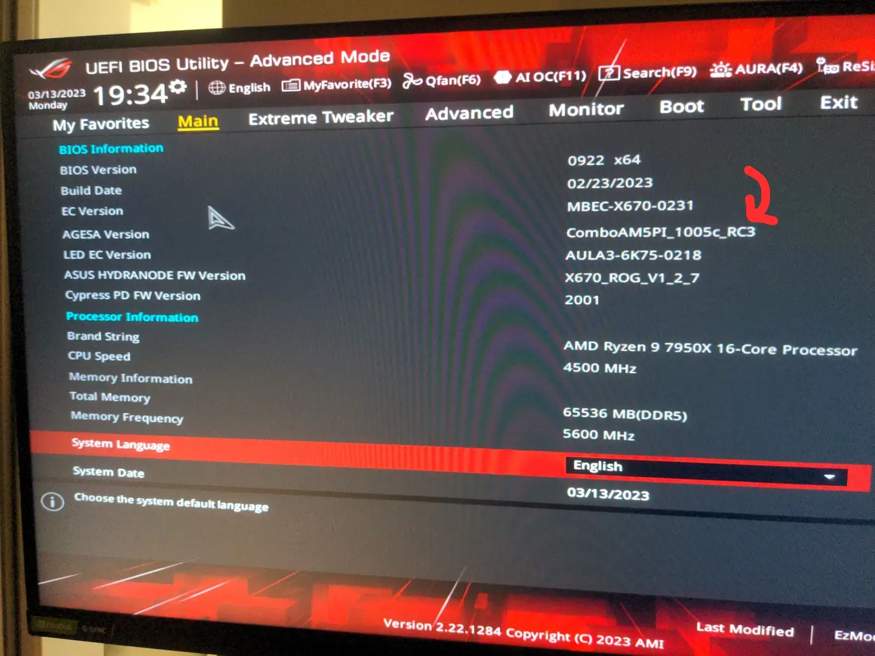 ASUS BIOS shipped with unstable AGESA version.